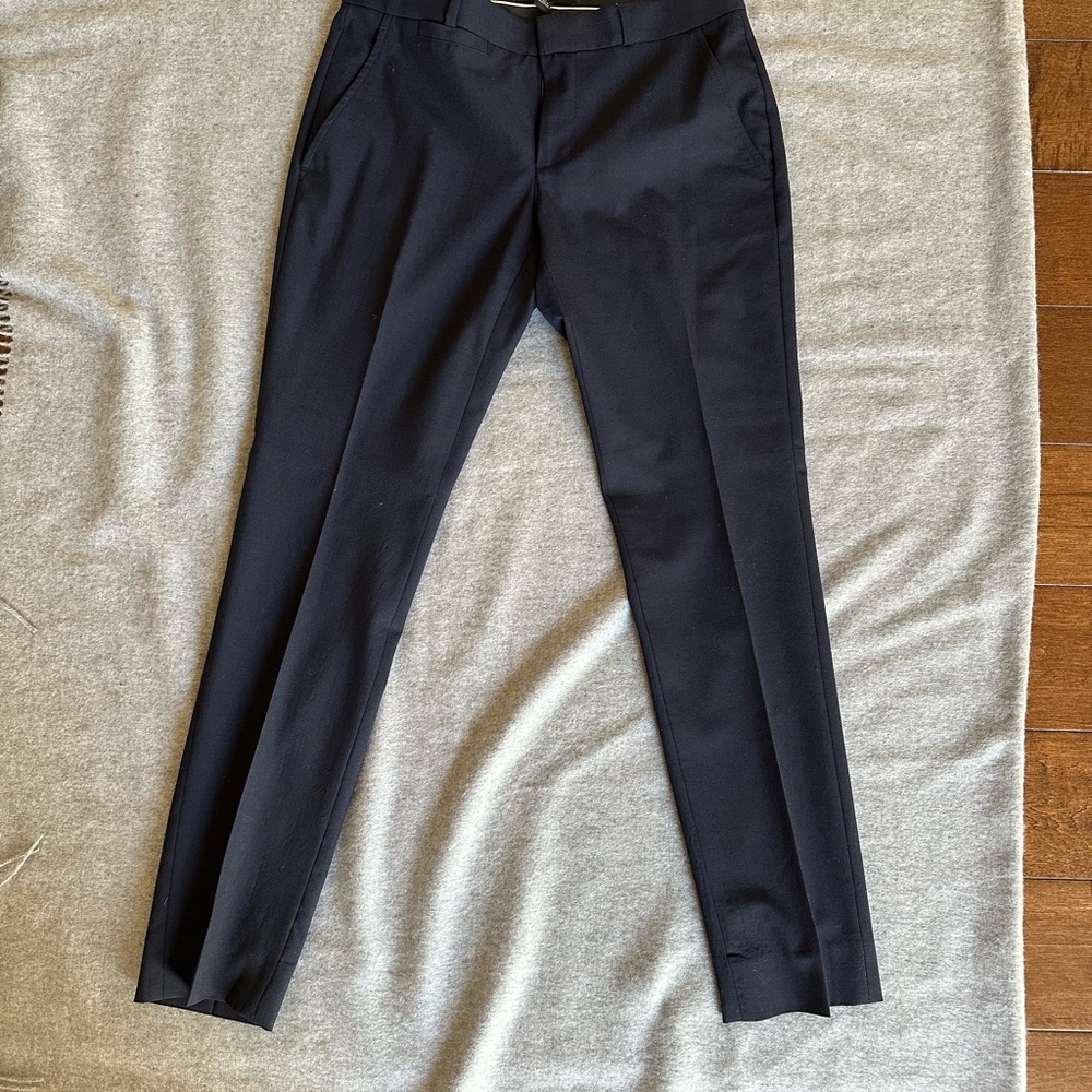 Women’s Navy Blue Harper Petite 0 Dress Pants